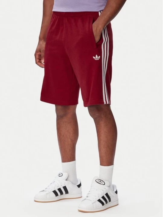 Obrázek produktu adidas Sportovní kraťasy 3-Stripes Shorts KE1692 Červená Regular Fit