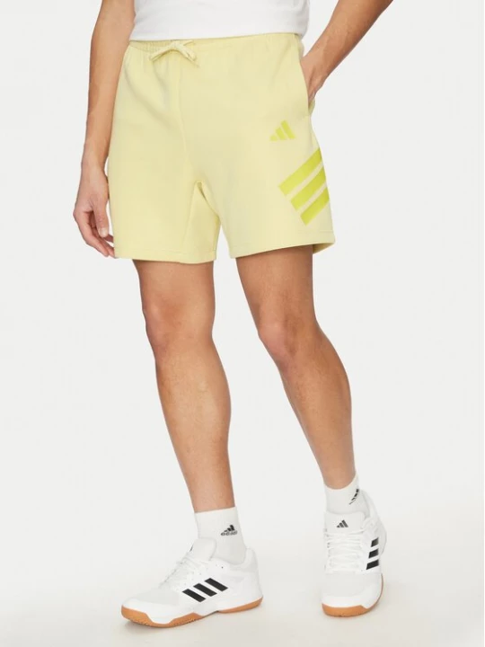 Obrázek produktu adidas Sportovní kraťasy Future Icons 3-Stripes JD4883 Žlutá Regular Fit