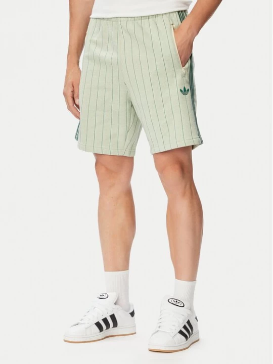 Obrázek produktu adidas Sportovní kraťasy Pinstripes KT4328 Krémová Regular Fit