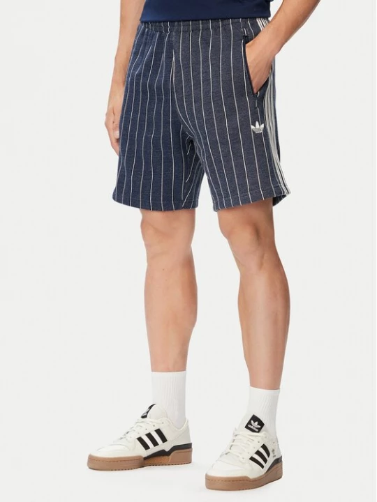 Obrázek produktu adidas Sportovní kraťasy Pinstripes Shorts KR9706 Tmavomodrá Regular Fit