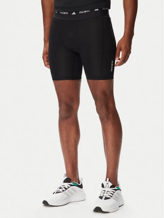 Obrázek produktu adidas Sportovní kraťasy Techfit Hybrid KG1822 Černá Slim Fit