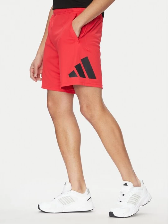 Obrázek produktu adidas Sportovní kraťasy Train Essentials Logo Training JD4879 Červená Regular Fit