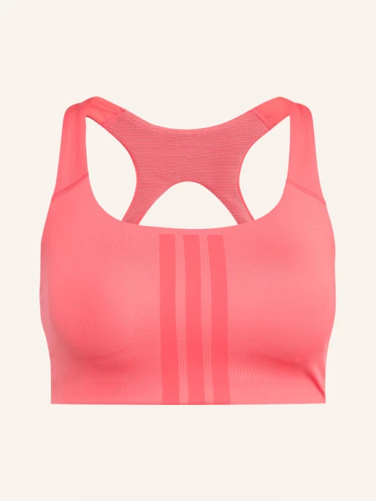 Obrázek produktu Adidas Sportovní Podprsenka Optime Workout 3-Streifen S Výřezem světle červená / růžová