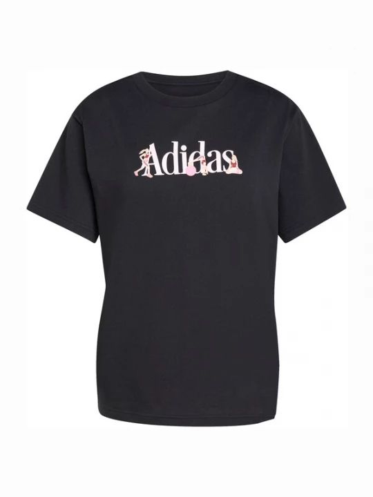 Obrázek produktu ADIDAS SPORTSWEAR Funkční tričko 'SOFT SPORT' pink / krvavě červená / černá / offwhite