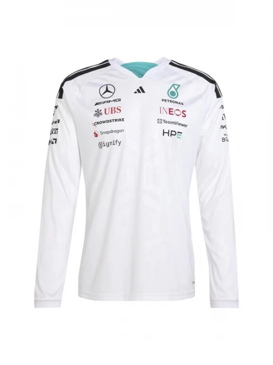 Obrázek produktu ADIDAS SPORTSWEAR Funkční tričko 'MERCEDES - AMG PETRONAS FORMULA 1 TEAM DRIVER JERSEY' světle červená / černá / bílá