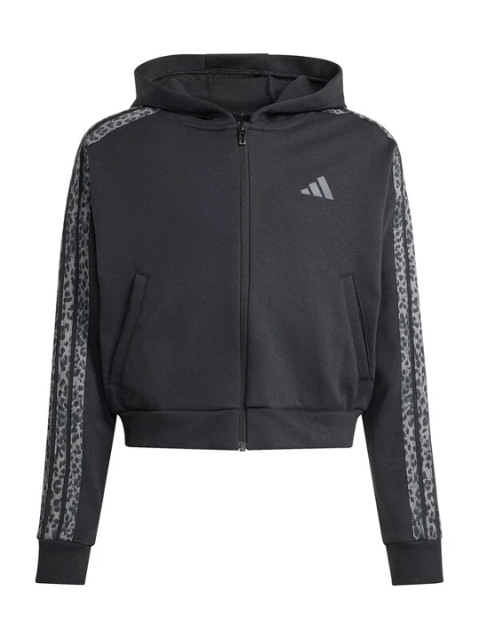 Obrázek produktu ADIDAS SPORTSWEAR Mikina 'Seasonals Animal Full Zip' šedá / grafitová / černá