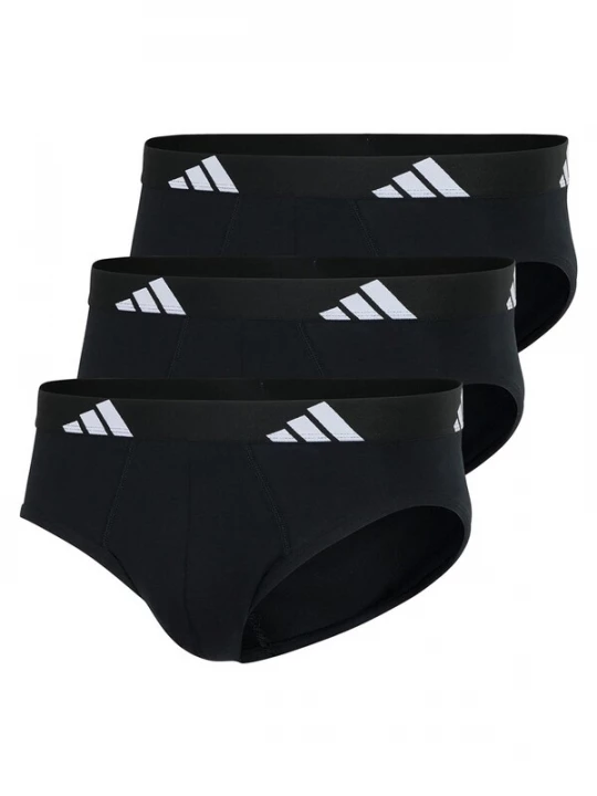 Obrázek produktu ADIDAS SPORTSWEAR Slipy 'Active Flex Cotton' černá / bílá