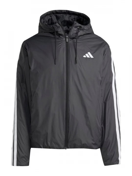 Obrázek produktu ADIDAS SPORTSWEAR Sportovní bunda 'ESS' černá / bílá
