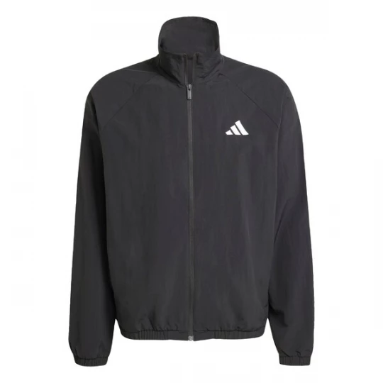 Obrázek produktu ADIDAS SPORTSWEAR Sportovní bunda 'Essential' černá / bílá