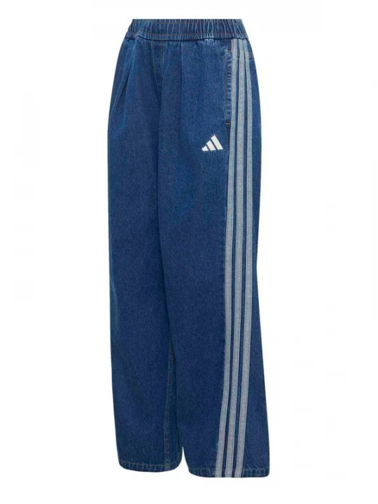 Obrázek produktu ADIDAS SPORTSWEAR Sportovní kalhoty 'St' modrá / modrá džínovina / bílá