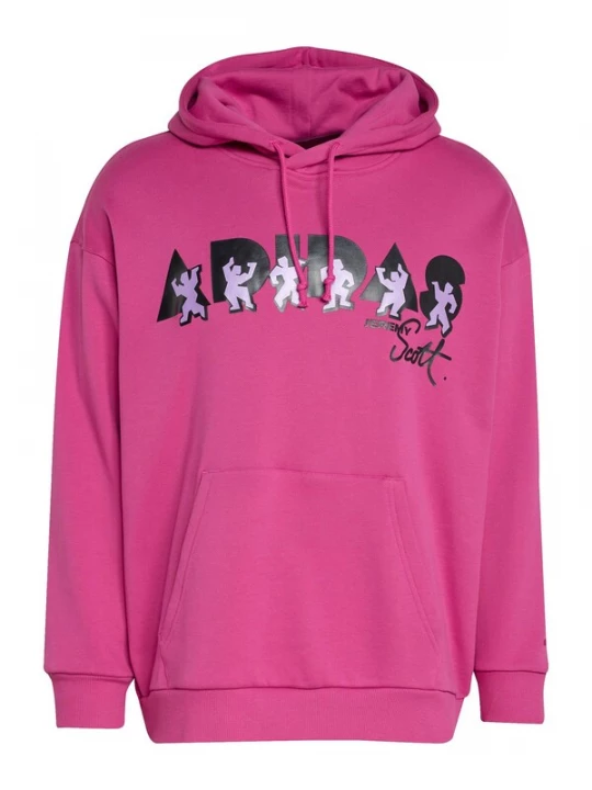 Obrázek produktu ADIDAS SPORTSWEAR Sportovní mikina 'Adidas x Jeremy Scott' šeříková / pink / černá