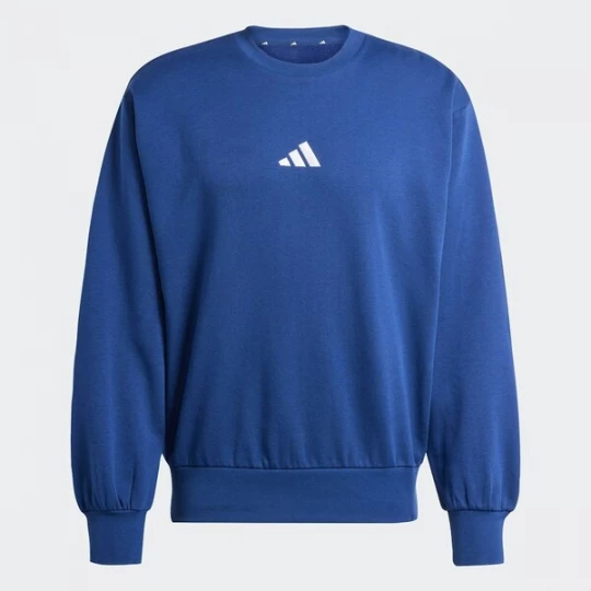 Obrázek produktu ADIDAS SPORTSWEAR Sportovní mikina 'Essentials Feelcozy' tmavě modrá / bílá