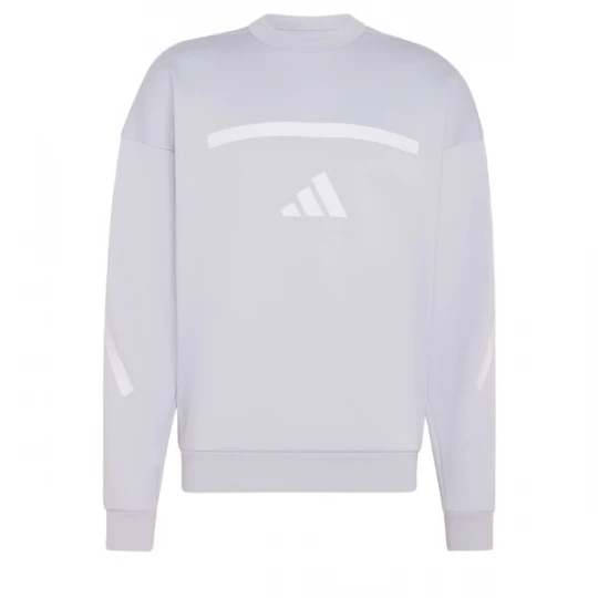 Obrázek produktu ADIDAS SPORTSWEAR Sportovní mikina 'Z.N.E.' stříbrně šedá / bílá