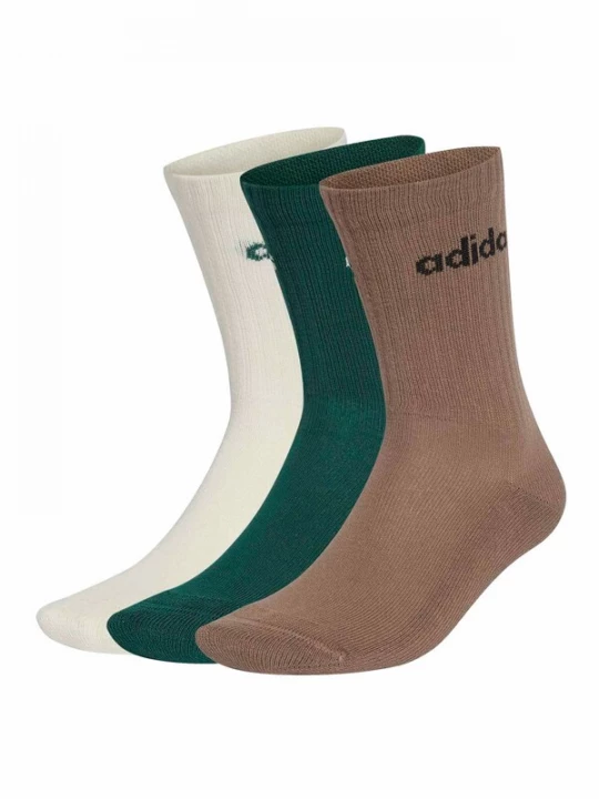 Obrázek produktu ADIDAS SPORTSWEAR Sportovní ponožky 'LINEAR CREW SOCKS CUSHIONED SOCKS 6 PAIR' slonová kost
