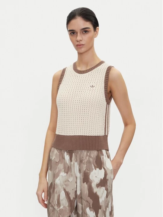 Obrázek produktu adidas Svetr adicolor JD0904 Béžová Regular Fit