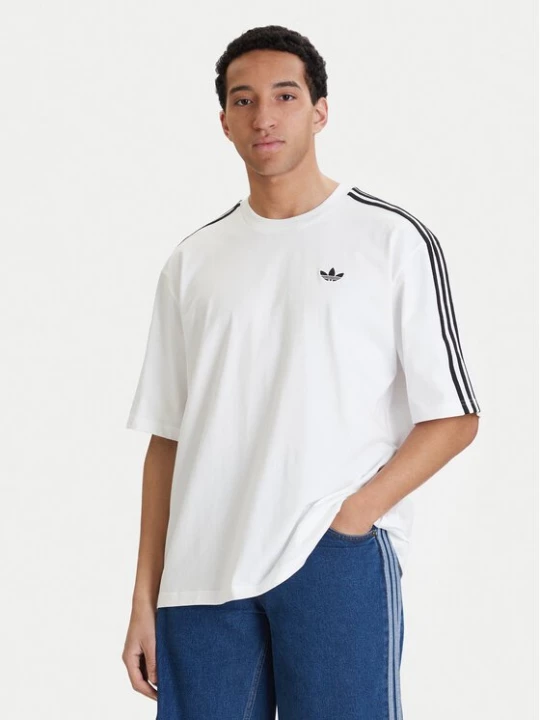 Obrázek produktu adidas T-Shirt adicolor 3-Stripes KD4096 Bílá Oversize
