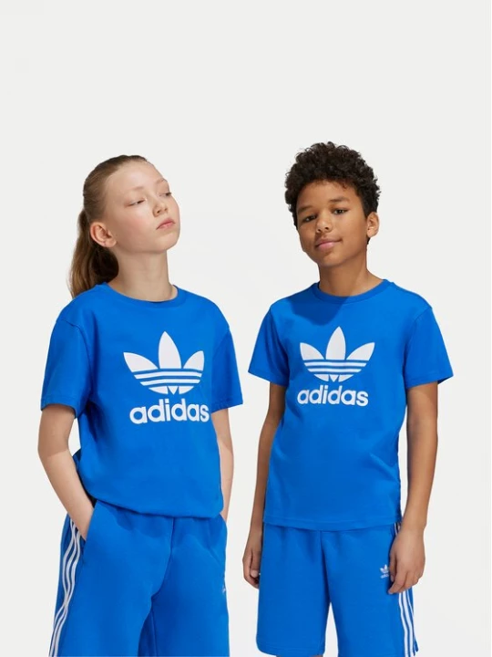 Obrázek produktu adidas T-Shirt adicolor Trefoil IY7425 Modrá Regular Fit