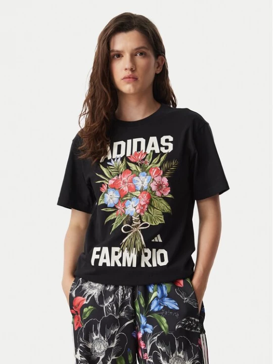 Obrázek produktu adidas T-Shirt Fram Rio Graphic KR02801 Černá Regular Fit