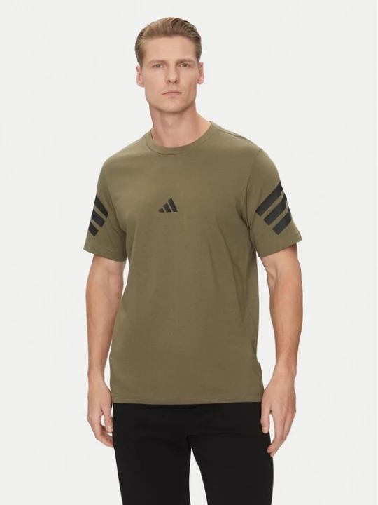 Obrázek produktu adidas T-Shirt Future Icons 3-Stripes JD4876 Zelená Regular Fit