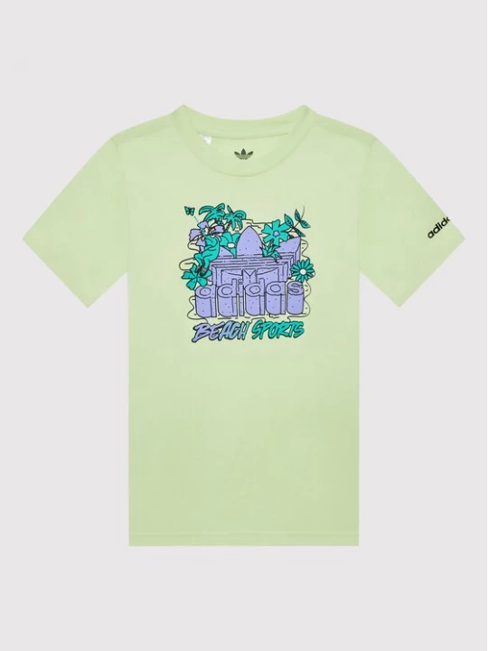Obrázek produktu adidas T-Shirt Graphic Stoked Beach HF7434 Žlutá Regular Fit