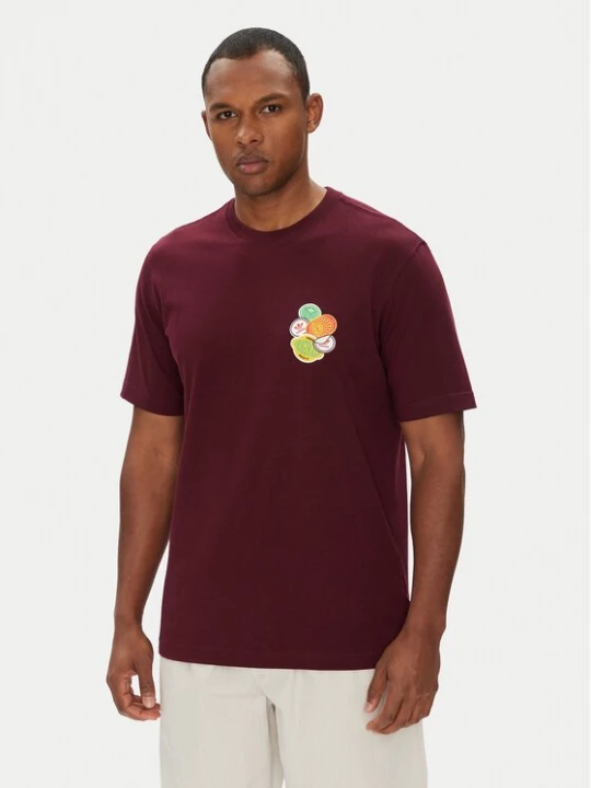 Obrázek produktu adidas T-Shirt JW2976 Bordó Loose Fit