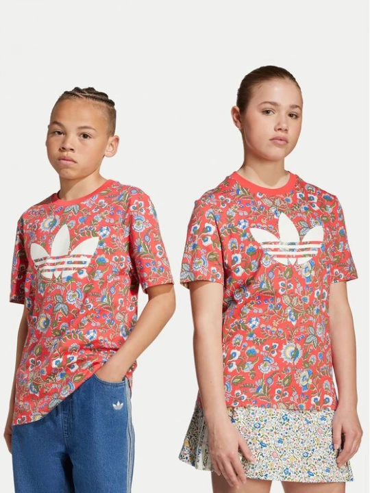 Obrázek produktu adidas T-Shirt Liberty London JV7817 Červená Loose Fit