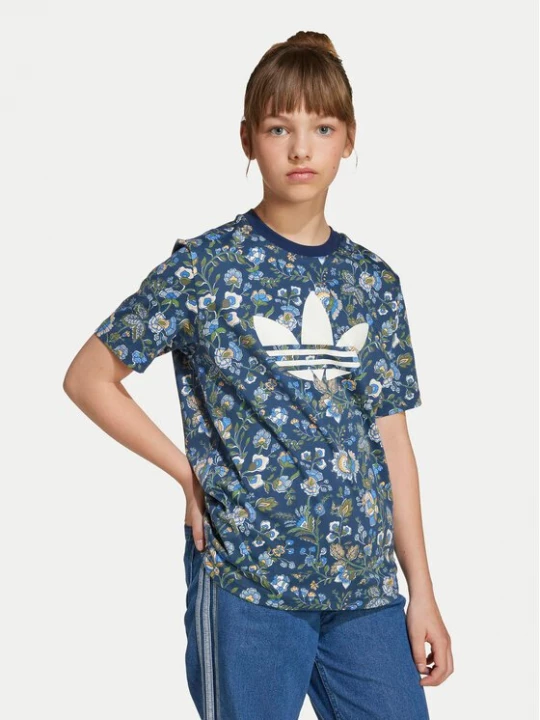 Obrázek produktu adidas T-Shirt Liberty London JV7818 Tmavomodrá Loose Fit
