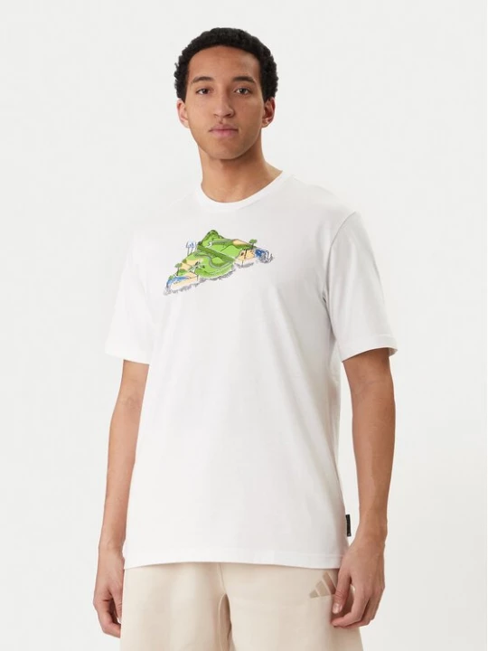 Obrázek produktu adidas T-Shirt Novelty Mini Graphic JZ5037 Bílá Regular Fit