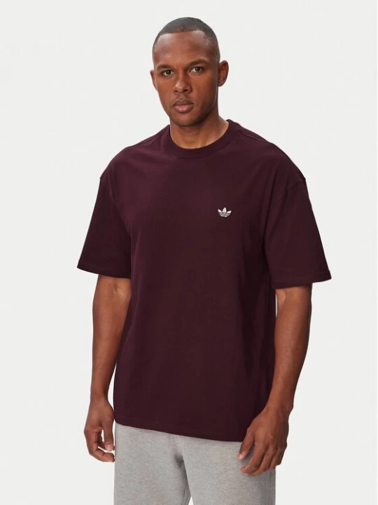 Obrázek produktu adidas T-Shirt Trefoil Essentials Loose KV3139 Bordó Regular Fit
