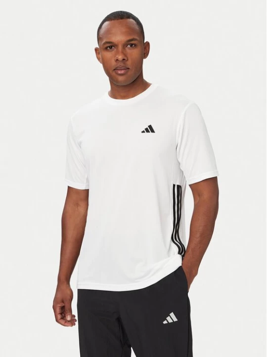 Obrázek produktu adidas T-Shirt Workout Essentials Base 3-Stripes KD0699 Bílá Regular Fit