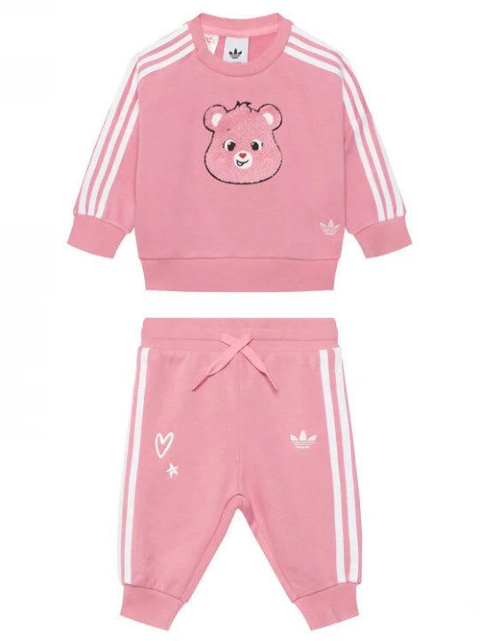 Obrázek produktu adidas Tepláková souprava Care Bears KS4223 Růžová Loose Fit