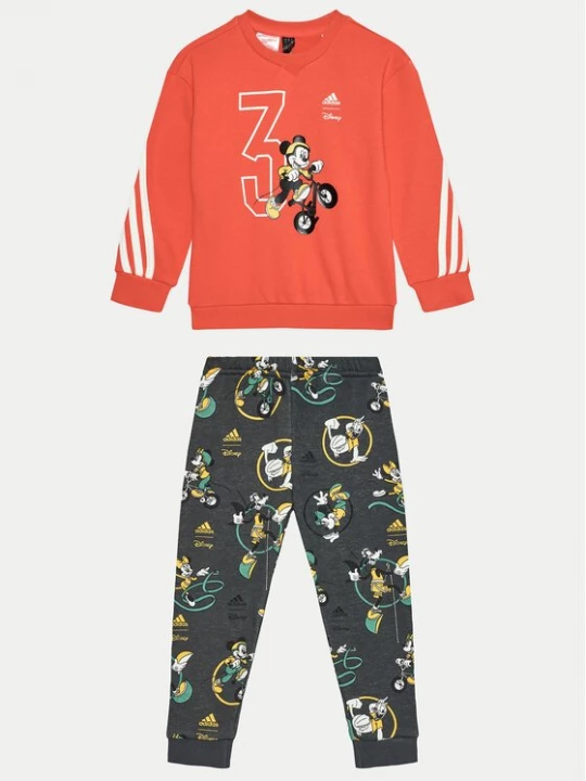 Obrázek produktu adidas Tepláková souprava Disney Mickey Mouse JG1251 Červená Regular Fit
