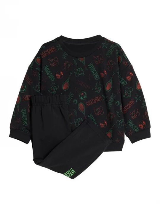 Obrázek produktu adidas Tepláková souprava Disney Mickey Mouse JM0816 Černá Regular Fit