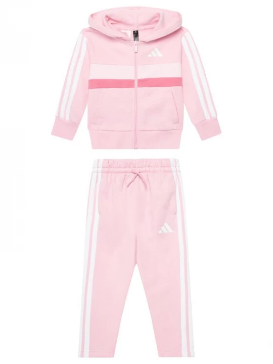Obrázek produktu adidas Tepláková souprava Seasonal Essentials Tiberio 3-Stripes JI6206 Růžová Regular Fit