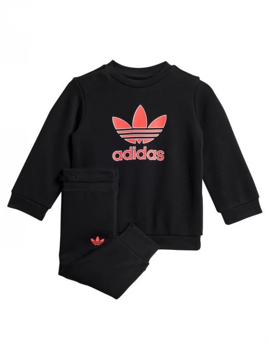 Obrázek produktu adidas Tepláková souprava Trefoil JW5299 Černá Regular Fit