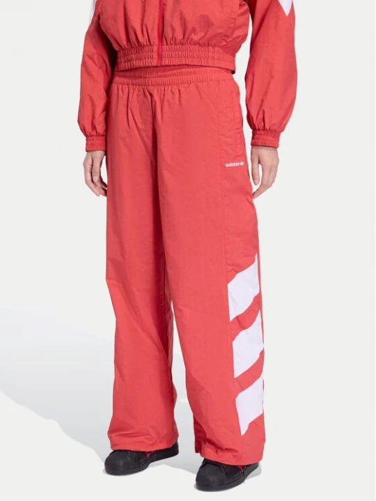 Obrázek produktu adidas Teplákové kalhoty Blocked Washed KD8791 Červená Loose Fit