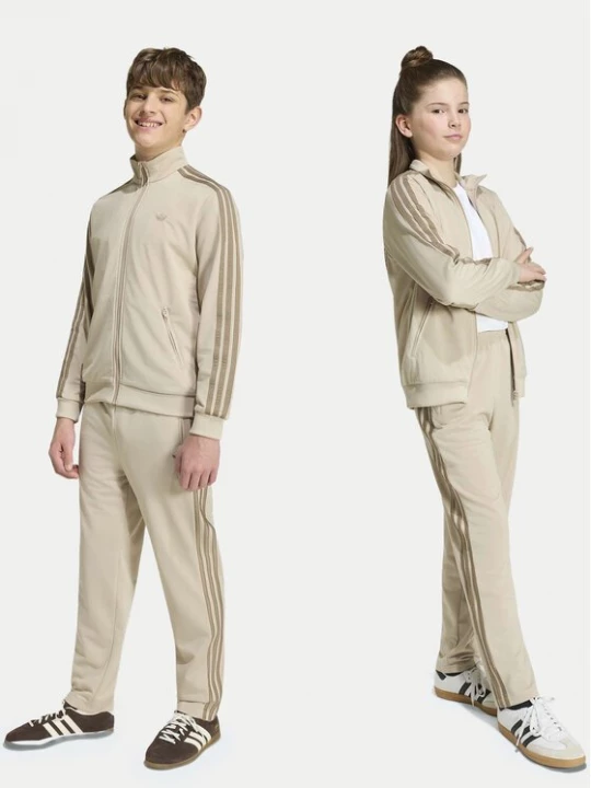 Obrázek produktu adidas Teplákové kalhoty Firebird HZ6652 Světle béžová Regular Fit