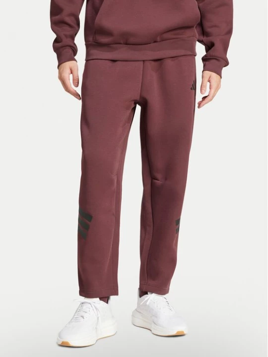 Obrázek produktu adidas Teplákové kalhoty Future Icons 3-Stripes JD4888 Bordó Loose Fit