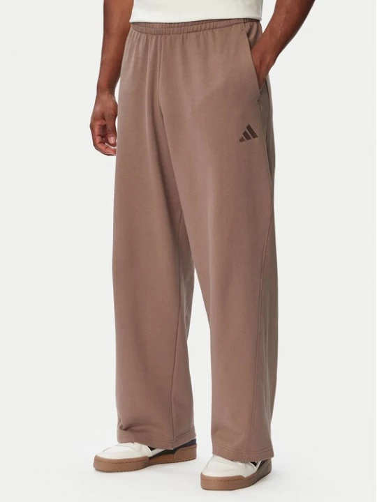 Obrázek produktu adidas Teplákové kalhoty Kit Small Logo Wide KW2339 Béžová Relaxed Fit