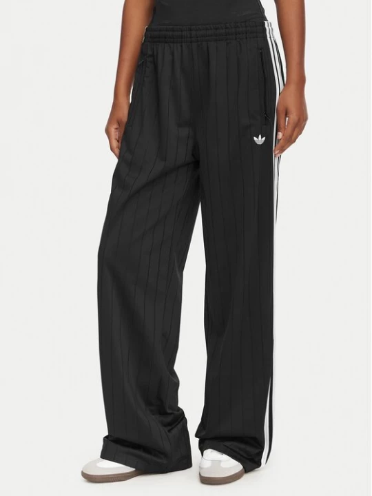 Obrázek produktu adidas Teplákové kalhoty Pinstripe Firebird KS6787 Černá Loose Fit