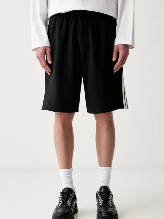 Obrázek produktu adidas teplákové šortky pánské bavlněné černá