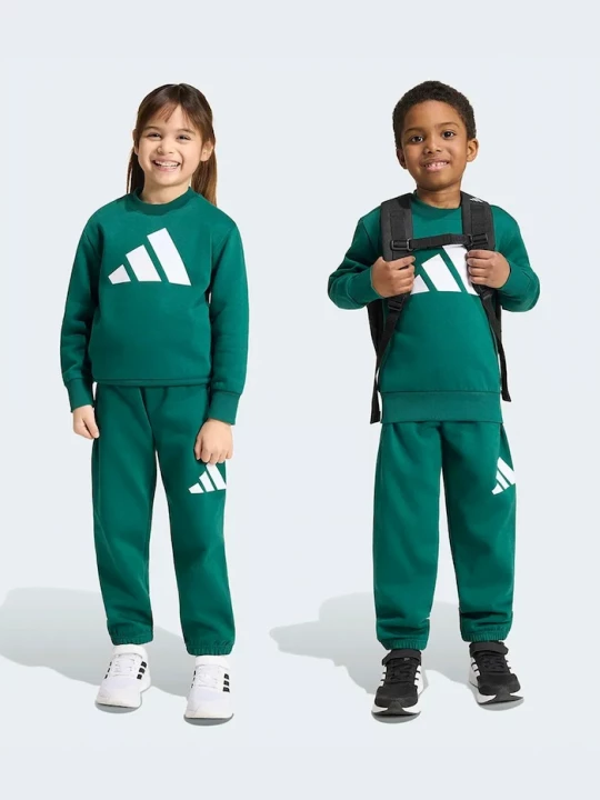 Obrázek produktu adidas teplákový set dětský s bavlnou zelená