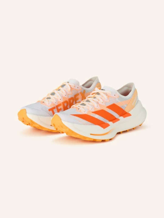 Obrázek produktu Adidas Terrex Běžecké Trailové Boty Terrex Agravic Speed Ultra 2 bílá / neonově oranžová / oranžová