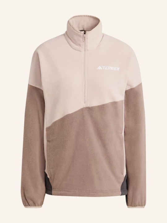 Obrázek produktu Adidas Terrex Fleecová Mikina Multi Climawarm béžová / černošedá / tmavě šedá