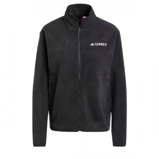 Obrázek produktu ADIDAS TERREX Funkční fleecová mikina černá / bílá