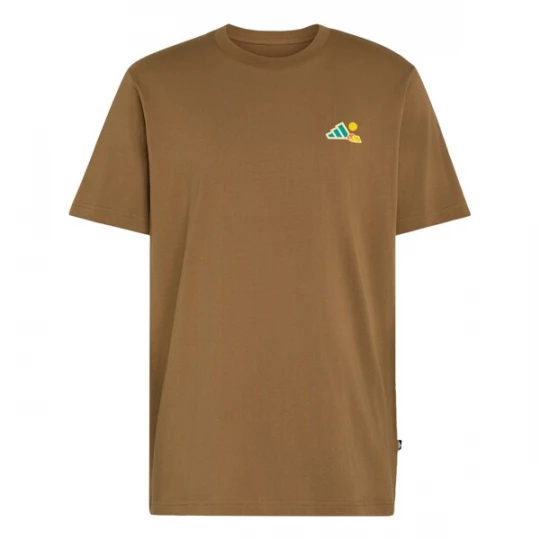 Obrázek produktu ADIDAS TERREX Funkční tričko ' CAMPER GRAPHIC' tyrkysová / olivová / černá / bílá