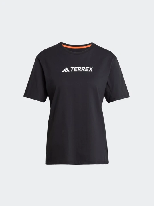 Obrázek produktu ADIDAS TERREX Funkční tričko 'Classic Logo' černá / bílá