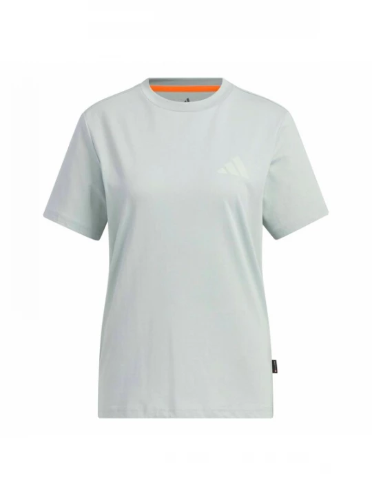 Obrázek produktu ADIDAS TERREX Funkční tričko 'Xploric Polygiene Graphic' modrá / hnědá / pastelově zelená / oranžová