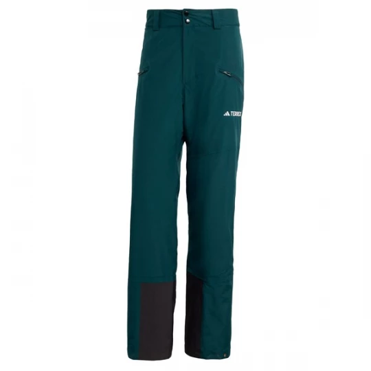 Obrázek produktu ADIDAS TERREX Outdoorové kalhoty 'Multi 2 Layer CLIMAPROOF Insulated' tmavě zelená / černá / bílá