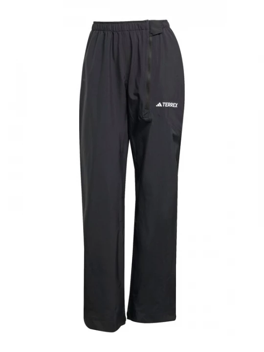 Obrázek produktu ADIDAS TERREX Outdoorové kalhoty 'Multi Climaproof Two-Layer Rain' černá / bílá